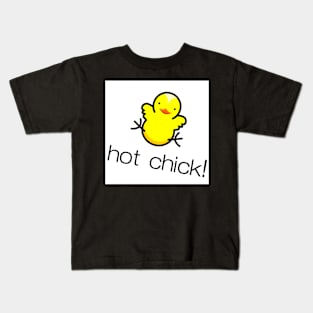 Fluffy Yellow Chicks Kids T-Shirt